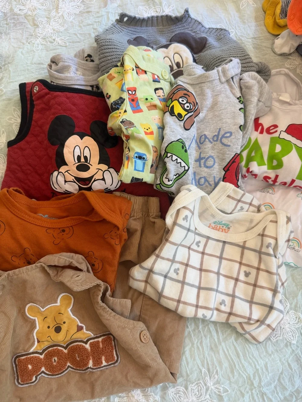 Disney Baby Bundle 11 Pc lot 3-6 mos